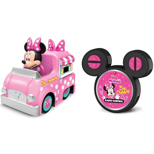 Jam&#x27;n Products Disney Junior Minnie&#x27;s Remote-Control Ice Cream Truck Toy